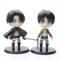 Modèle de dessin animé en gros jouet attaque sur Titan figurine d'anime jouets figurine d'action