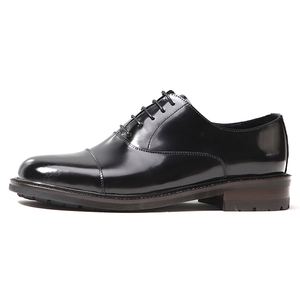 Chaussures Oxford en cuir véritable pour hommes, style britannique, formelles, en cuir de vachette brillant, rehaussantes, à semelle épaisse et souple - Product Image 1