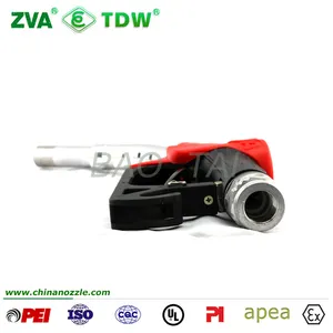 Dispenser Bahan Bakar Bensin Portabel Stasiun Gas ZVA DN16 Pistol Nozel Bahan Bakar 1 "atau 3/4" untuk Peralatan Stasiun Bensin