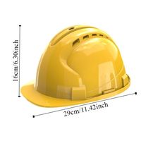 Casque de sécurité à ventilateur rechargeable à 4 vitesses avec 1/2/4 ventilateurs Power Bank Casque de travail de construction respirant pour le travail en extérieur