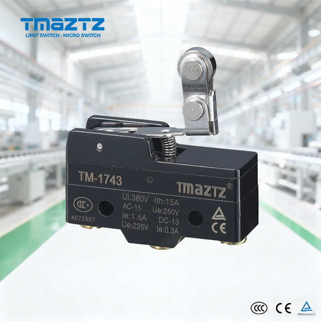 TMAZTZ TM-1743 15A AC250V Miniature Micro Switch SPDT Circuit 25C to +80C Operating Temperature
