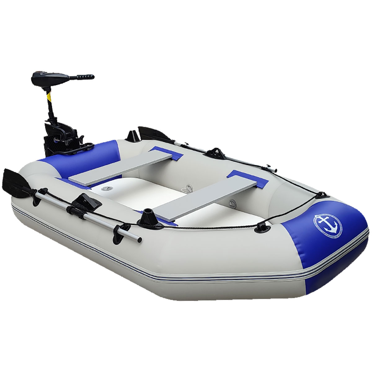 Высокое качество 2 человек формовочный ПВХ рыболовное судно надувная лодка с мотором