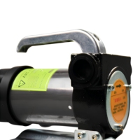 Pompa Transfer Diesel Listrik 12V 24V Portabel Unit Pemompaan Minyak Tekanan Tinggi Self-priming Kit Bahan Bakar Minyak Tanah Pasokan Grosir