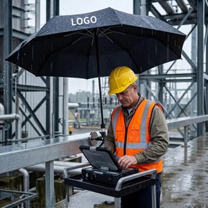 New Style Hot Selling 27Inch*10K Large Air Conditioner <b>Umbrella</b> Magnetic Folding <b>Umbrella</b> Magnet for Outdoor Electrician - Product Image 5