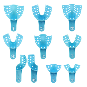 Bandeja de Impresión <span class=keywords><strong>Dental</strong></span> Desechable de ABS PS Azul - Product Image 1