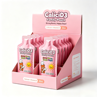 Meilleure Qualité Prix Usine Personnalisé Sachet Complément Alimentaire Calcium Os et Articulations Vitamine D Boisson Liquide