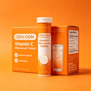 Integratore Alimentare Effervescente di Vitamina C per la Difesa del Corpo a Lungo Termine <span class=keywords><strong>Compresse</strong></span> <span class=keywords><strong>Effervescenti</strong></span> di C per un Facile Assunzione Nutrizionale Quotidiana - Product Image 1