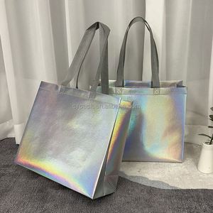 Bolsas de Compras Universales al por Mayor 2026, Bolsas de Tela No Tejida Reciclables, Impresión en Serigrafía, Personalizables - Product Image 4
