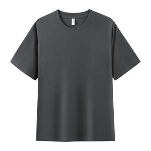 Vente en gros d'été de haute qualité 180g T-shirt uni en coton avec impression de logo T-shirt grande taille pour hommes de vêtements de fitness et de sport - Product Image 3