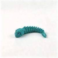 2026 Design Matte Texture Print-in-Place Snake Seasonal Collectible