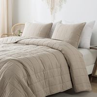 Ensemble de couvre-lit toutes saisons, couvre-lit matelassé en coton de luxe, ensemble de couvre-lit matelassé