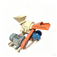 Broyeur à marteaux pour copeaux de bois diesel, déchiqueteur de branches et de déchets de bois avec moteur de 11 kW