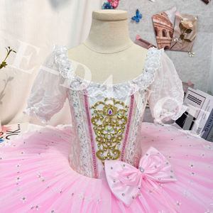 Traje de Baile de Bailarina Profesional para Mujer Adulta, Falda Tutú de Ballet Femenina para Niñas, Ropa de Actuación - Product Image 1
