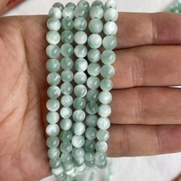 Ange vert/vert Larimar perles de pierres précieuses naturelles 4-12mm perles de pierre en vrac pour la fabrication de bijoux vert 4 6 8 10 12mm