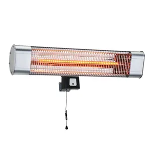 Manufacturer 1800W Carbon Fibre IP65 Patio Heater Wall Mounting Outdoor Heater
