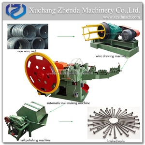 Máquina automática usada para fabricar clavos de alambre de acero, de fábrica china, común, para clavos de hierro, motor de 1.5-11kw, 300 piezas/min - Product Image 4