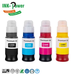 INK-POWER PFI-050 PFI050 PFI 050 Premium Compatible Color Compatible Tinta Cartridge Bottle Refill Ink for Canon TC-20 Printer