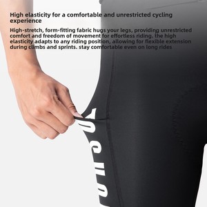 TOSUOD – short de cyclisme d'été pour hommes et femmes, pantalon de cyclisme respirant à séchage rapide avec coussinet de protection, pantalon de sport professionnel - Product Image 5