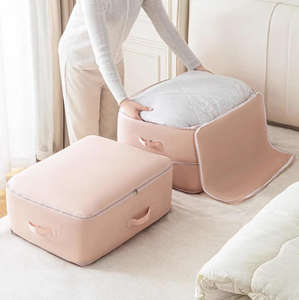 Bolsas de Almacenamiento Grandes con Cremalleras, Organizador de Embalaje Expandible para Ropa, Armario, Edredones y Mantas - Product Image 6