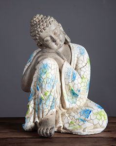 Witt Garden Buddha statuette nuovi oggetti decorativi e <span class=keywords><strong>accessori</strong></span> in resina in stile Zen in stile cinese - Product Image 3