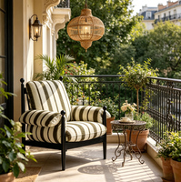 Fauteuil paresseux moderne en tissu rembourré, canapé une place, mobilier de salon, coussin moelleux, chaise longue individuelle, mobilier de maison