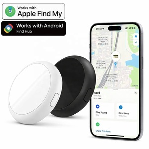 Localizador GPS inteligente de doble sistema MFI Find My para Android, rastreador de llaves, billeteras, bolsos y tarjetas, compatible con Google Find Hub - Product Image 1