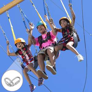 Овальный карабин из нержавеющей стали с цинковой резьбой - Product Image 6