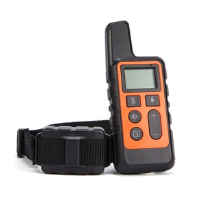 Collier de dressage pour chien rechargeable et étanche, dispositif <span class=keywords><strong>anti</strong></span>-<span class=keywords><strong>aboiement</strong></span> à télécommande électrique, <span class=keywords><strong>portée</strong></span> 300 m, ABS écologique - Product Image 1