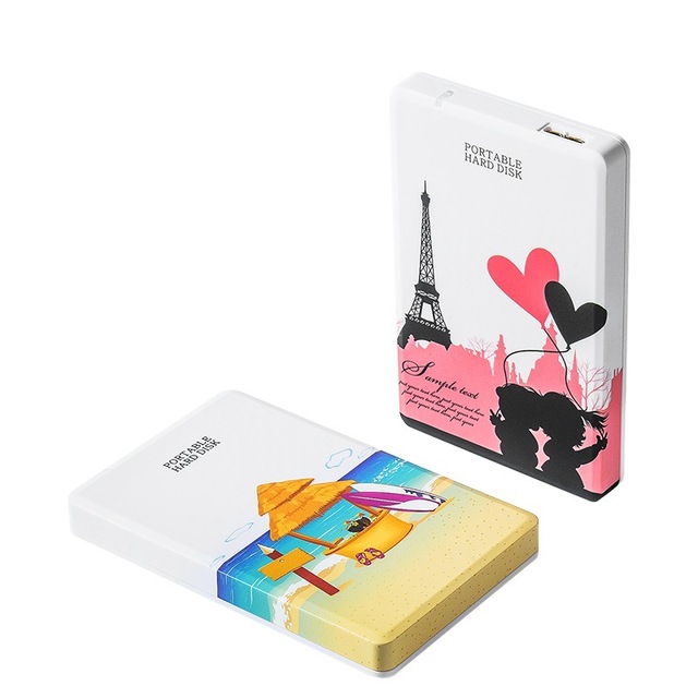 Hot Selling Creative 2.5 Inch Portable External Hard Disk Drive 1TB USB3.0 SATA Mobile HDD Wholesale