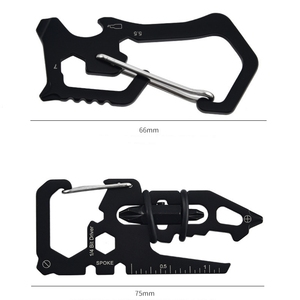 Carte multi-outils <span class=keywords><strong>EDC</strong></span> <span class=keywords><strong>6</strong></span> en 1 pour l'extérieur, outil de poche, accessoires de porte-clés pour le camping, la survie et les situations d'urgence - Product Image 5