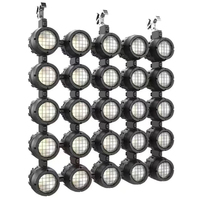 Nouveau Mini 350W RGBALC 6-en-1 COB LED Projecteur de Scène à Effet Blinder avec Conception Modulaire Étanche IP65