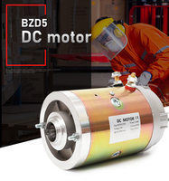 La Chine fournit 12v 1.6kw 24v 48v 2.2kw moteur à courant continu puissance moteur hydraulique moteur à courant continu voiture électrique à courant continu