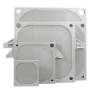 Nouvelles plaques de presse à filtre PVDF automatiques personnalisées pour machine de filtration, technologie de filtration haute pression améliorée