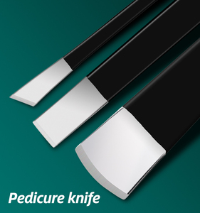 11 Piece Pedicure Knife Set Stainless Steel <b>Manicure</b> Tool <b>Kit</b> Portable Nail Care <b>Kit</b> for Home Salon - Product Image 2
