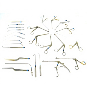 Premium Basic ENT Instrument Set Herramientas esenciales de acero inoxidable para procedimientos de oído, nariz y garganta - Product Image 1
