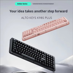 Logitech ALTO KEYS K98S Plus Translucent Custom Wireless Mechanical <b>Keyboard</b> Hot Swappable Gasket Custom Gaming <b>Keyboard</b> - Product Image 5