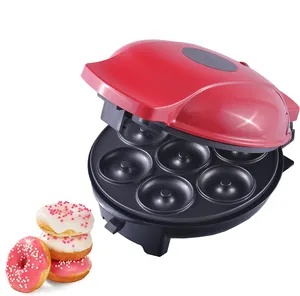 9 in 1 Heart Soft Pretzel Waffle with Removable Plates Temperature Control Non Stick Coating Waffle Makers