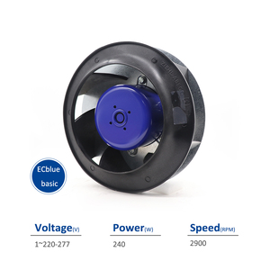 Ziehl-abegg RH25V-6IK.BD.1R 230V 240W 50/60Hz 2900RPM 1.2A IP55 Servo Spindle Motor Centrifugal Cooling Fan RH25C-6ID.BD.1R - Product Image 2