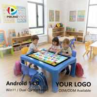Mesa Táctil Interactiva para Niños de 43 Pulgadas, OEM/ODM, con Sistema Android/OPS, Temperatura de Funcionamiento 	 0 ~ 50 °C
