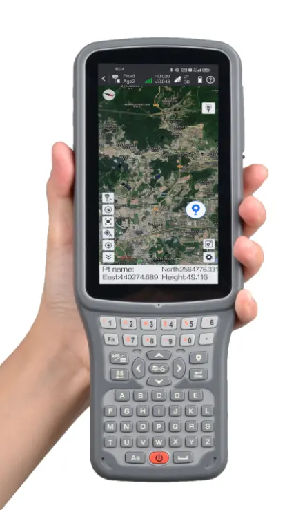 Novo tipo South C6 trimble RTK GPS levantamento H6 Handheld Controller GNSS RTK com 1598 canais