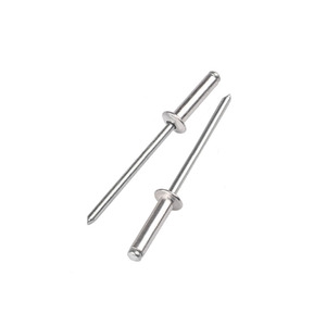 Ensemble de Ritets à extrémité ouverte Rivets aveugles à tête bombée en aluminium Assortiment de rivets Kit de rivets de meubles <span class=keywords><strong>Rivet</strong></span> à tête demi-ronde - Product Image 6