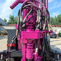 Foreuse à circulation inverse fiable à moteur diesel pour l'exploration géothermique