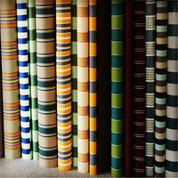 280gsm imperméable PU enduit 100% polyester rayure Oxford tissu pour auvent tissu extérieur patio parapluies tissu yacht parasol