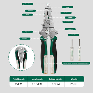 Pelacables Plegables Multifuncionales de Nueva Llegada |   Lápiz de Prueba Integrado para Herramientas de Corte/Aislamiento de Cables para Electricistas - Product Image 2