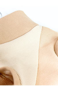 Qiqu fournitures pour animaux de compagnie personnalisé nouveau designer chien pull jersey <span class=keywords><strong>teckel</strong></span> vêtements deux tons neutre pull wiener chiens pour petits chiens - Product Image 4