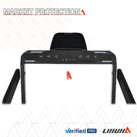 Tapis de marche pliable électrique de haute qualité Peak pour bureau et domicile, portable, avec télécommande, écran LED, silencieux