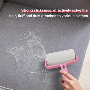 Rouleau anti-peluches lavable et réutilisable, rouleau à gel collant puissant pour poils d'animaux, poussière, peluches sur vêtements, canapé, <span class=keywords><strong>tapis</strong></span> - Product Image 6