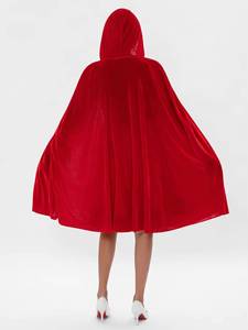 Disfraz de Caperucita Roja para Mujer Adulta con Capa para Halloween y Fiestas de Carnaval - Product Image 2