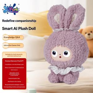 Jouet en peluche intelligent Jopark AI, lapin mignon interactif pour l'éducation précoce, avec fonction <span class=keywords><strong>de</strong></span> dialogue, unisexe, idéal pour un anniversaire - Product Image 5