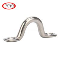 FOYO 304 Acier inoxydable, attaches à œil, boucles de fixation, quincaillerie marine pour accessoires de rigging de pont de yacht, bateau, kayak
